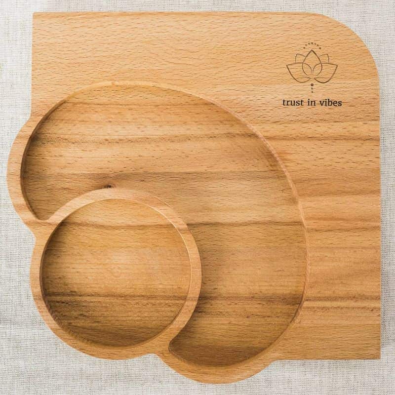 Tăviță din lemn de fag, pentru relaxare totală!